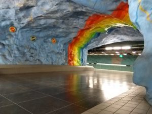 Stockholm, tunnelbana: Stadion